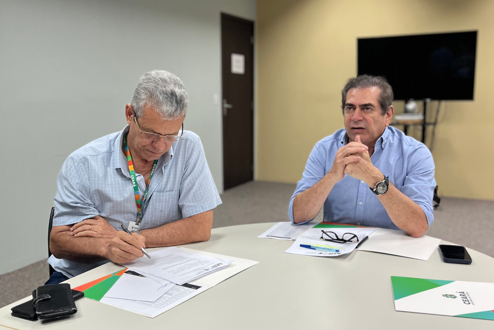 Reunião do colegiado da Microrregião de Água e Esgoto do Centro-Norte